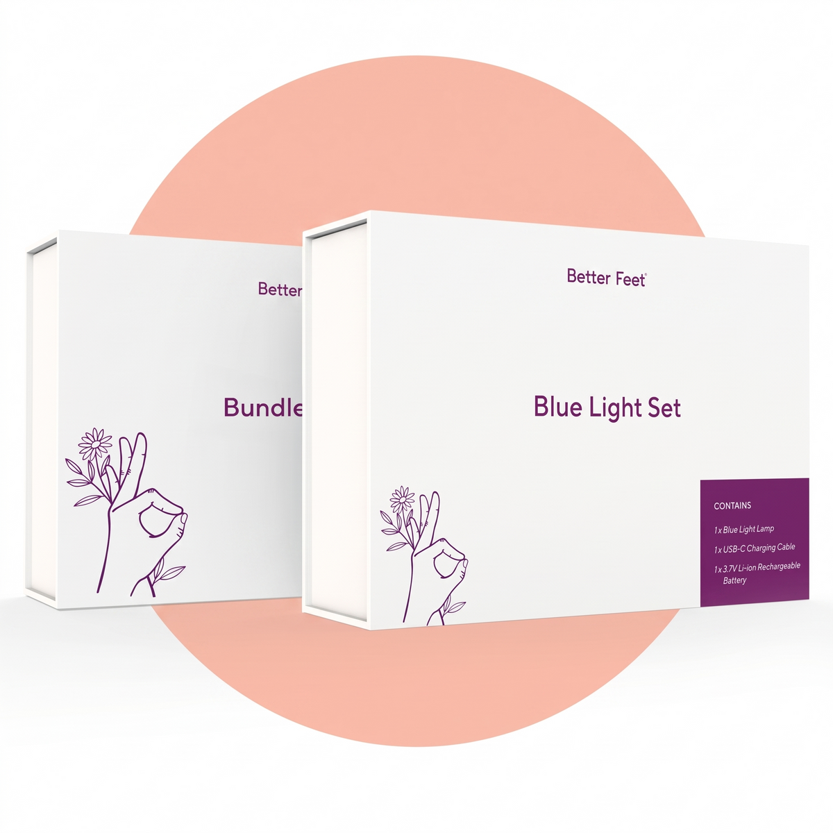 Better Feet® OnyFix® Starter Kit (Composites, Primer & Blue Light Set) - BFBD-001 — studio photo