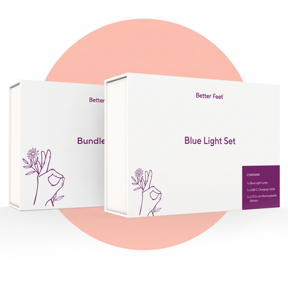 Better Feet® OnyFix® Starter Kit, Blue Light Set & Certification — studio photo
