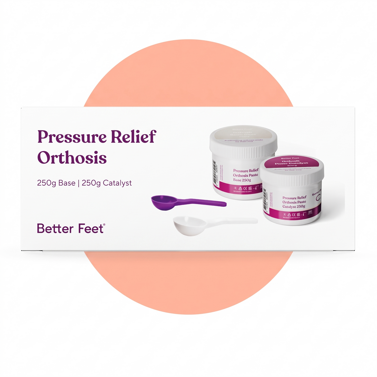 Better Feet® Pressure Relief Orthosis — studio photo