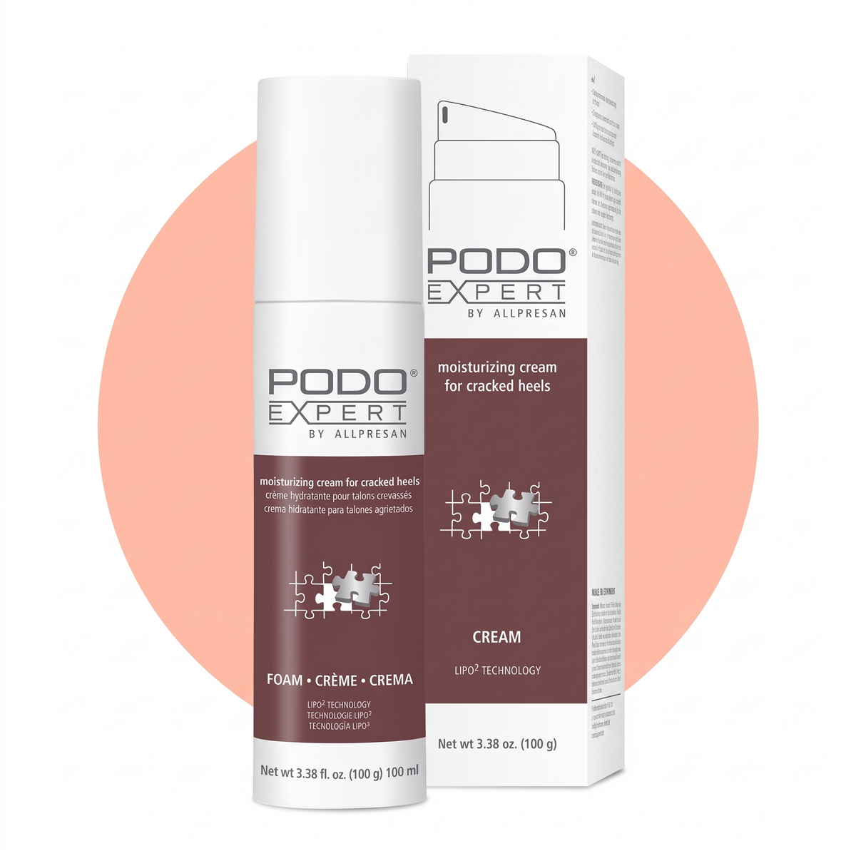 PodoExpert Cracked Heels — studio photo