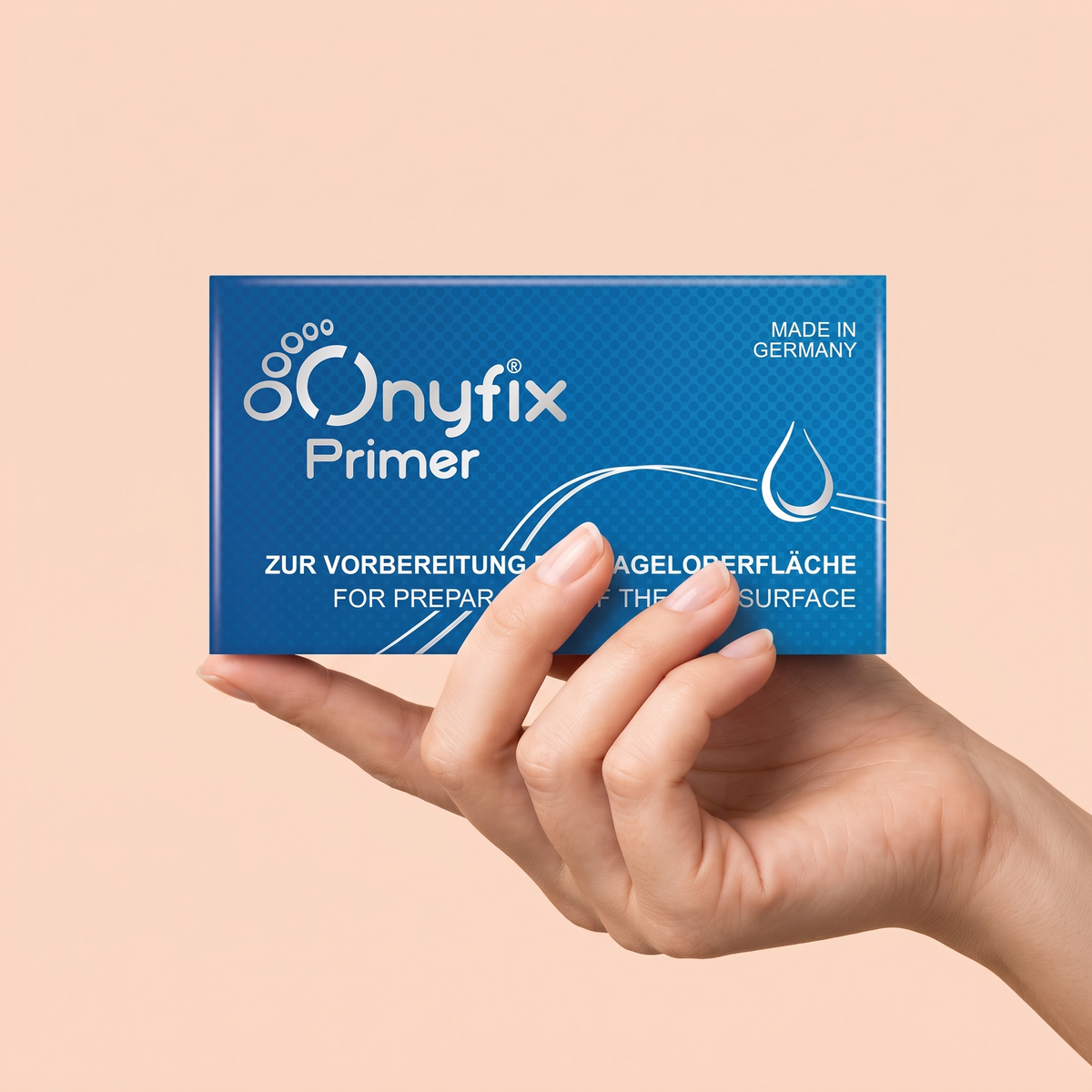 OnyFix® Primer held in hand