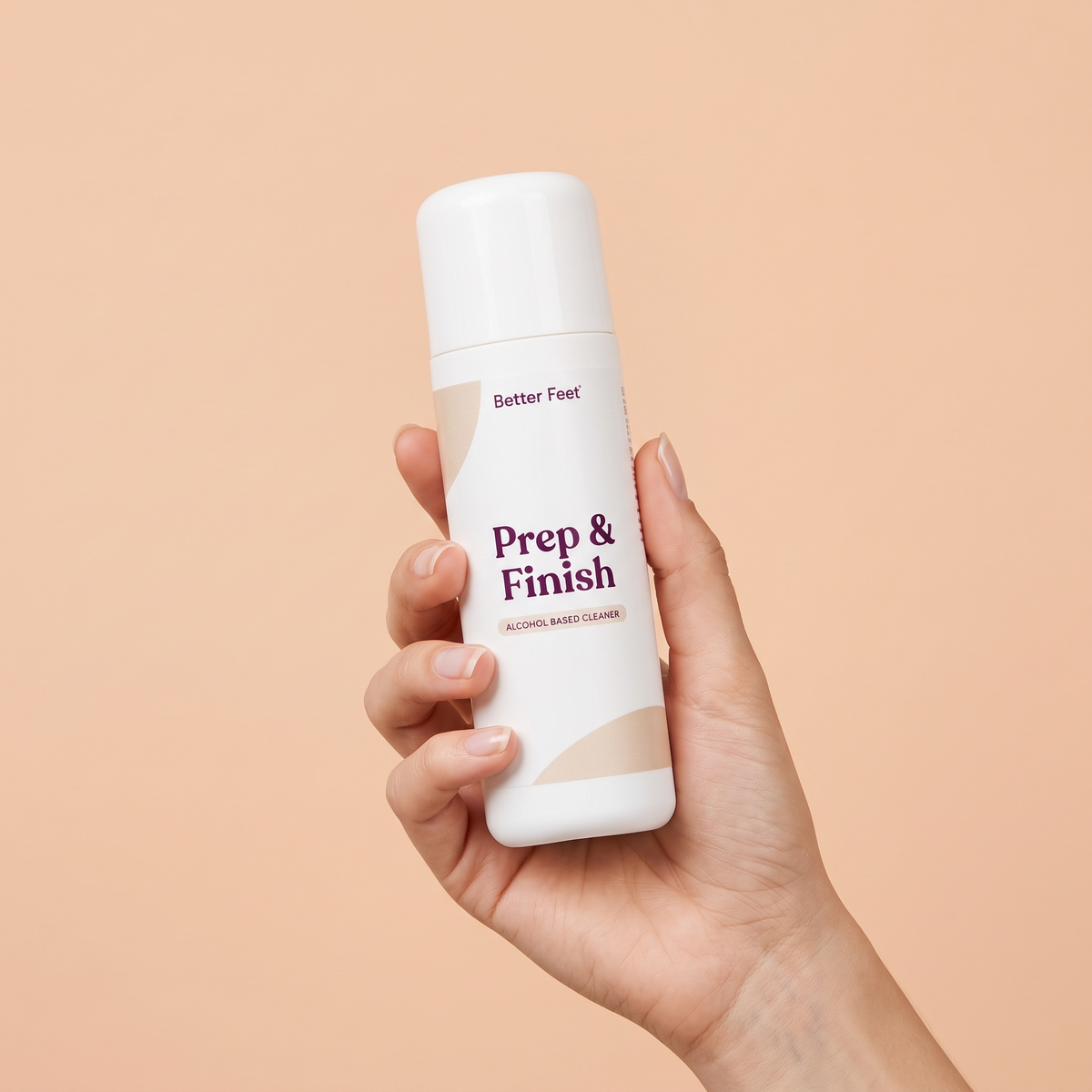 Prep & Finish held in hand