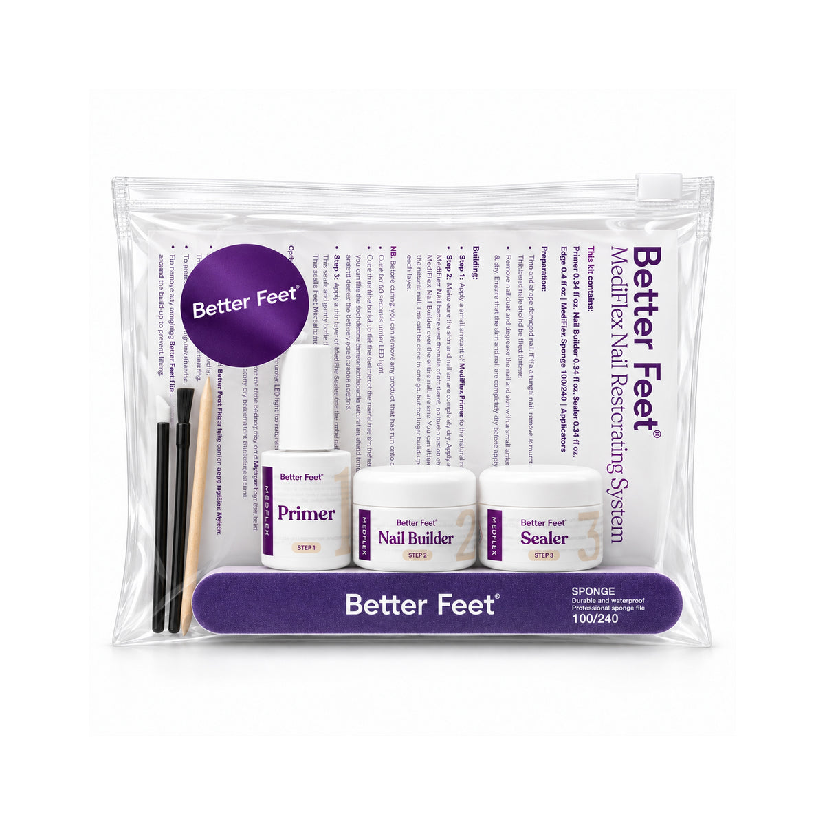 MedFlex Toenail reconstruction System (set)