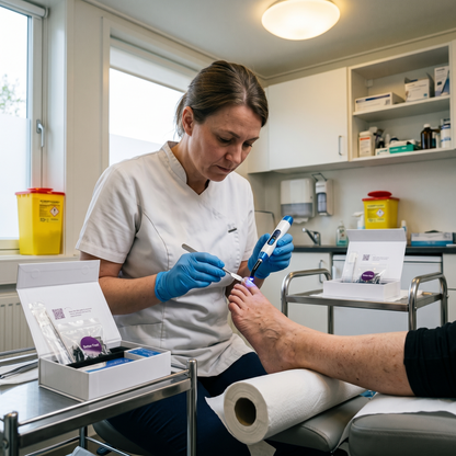 Better Feet® OnyFix® Bundle Set (Composites & Primer) - BFBN-002 in use at a podiatry clinic