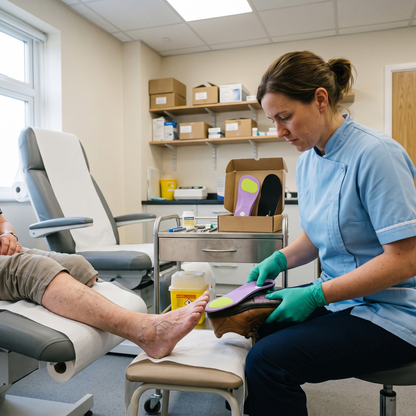Bio Fashion in use at a podiatry clinic