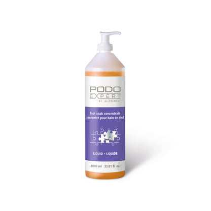 PodoExpert Foot Soak Concentrate 1 L bottle + Top Pump